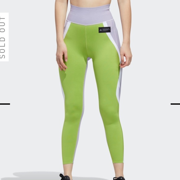 ADIDAS PRIMEKNIT TIGHTS WITH A HIGH-RISE WAIST - Picture 2 of 9